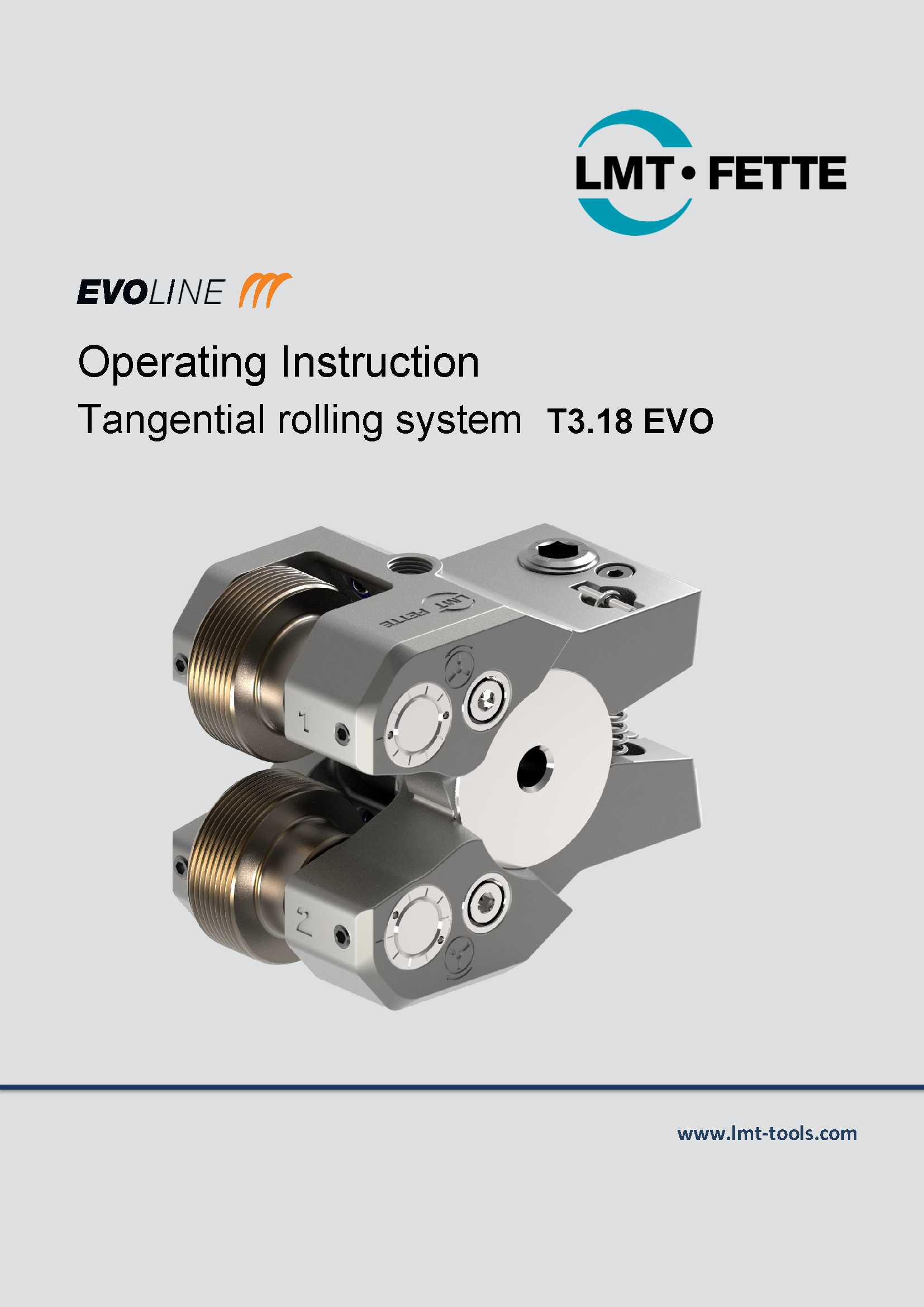 Operating Instruction Tangential rolling system T3.18 EVO